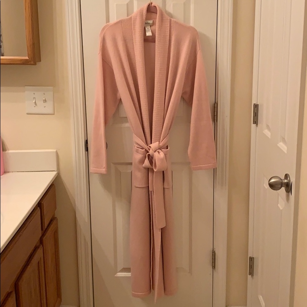 Neiman Marcus Cashmere Collection Long Robe
